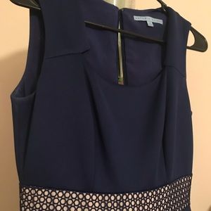 Antonio Melani Size 2 royal blue sleeveless dress